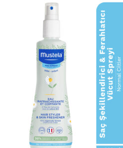 Mustela Saç Şekillendirici ve Ferahlatıcı Vücut Spreyi 200 ml