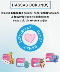 Paddlers Bebek Bezi 8 Numara XXX-Large (25+Kg) 28x2 Adet 2'li Jumbo Set - Yüksek Emicilik - Görsel 3