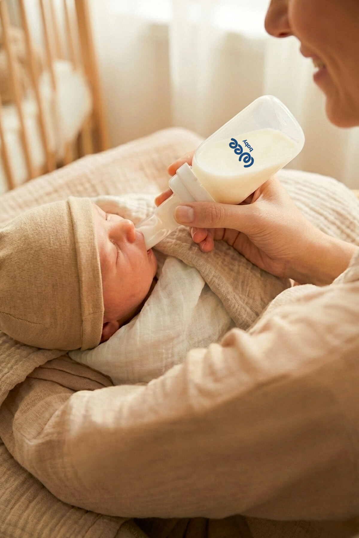 Wee Baby Anne Sütü Kaşıklı Biberon 0+ Ay - Görsel 3