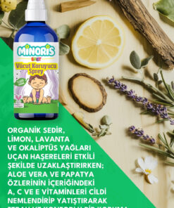 Minoris Baby Koruyucu Vücut Spreyi 100ml - Görsel 3