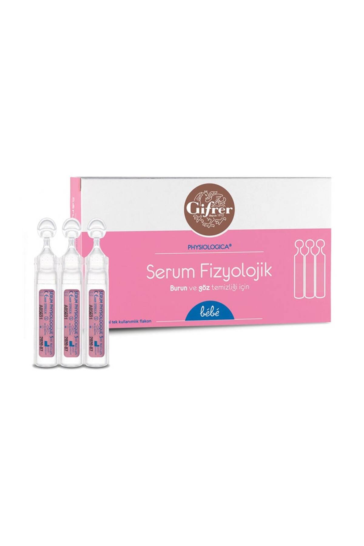 Gifrer Serum Fizyolojik 5 ml X 20 Flakon Miadlı