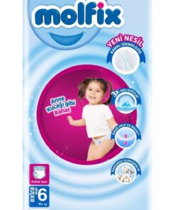 Molfix Külot Bez 6 Beden E.large Ultra Fırsat Paketi 58 Adet