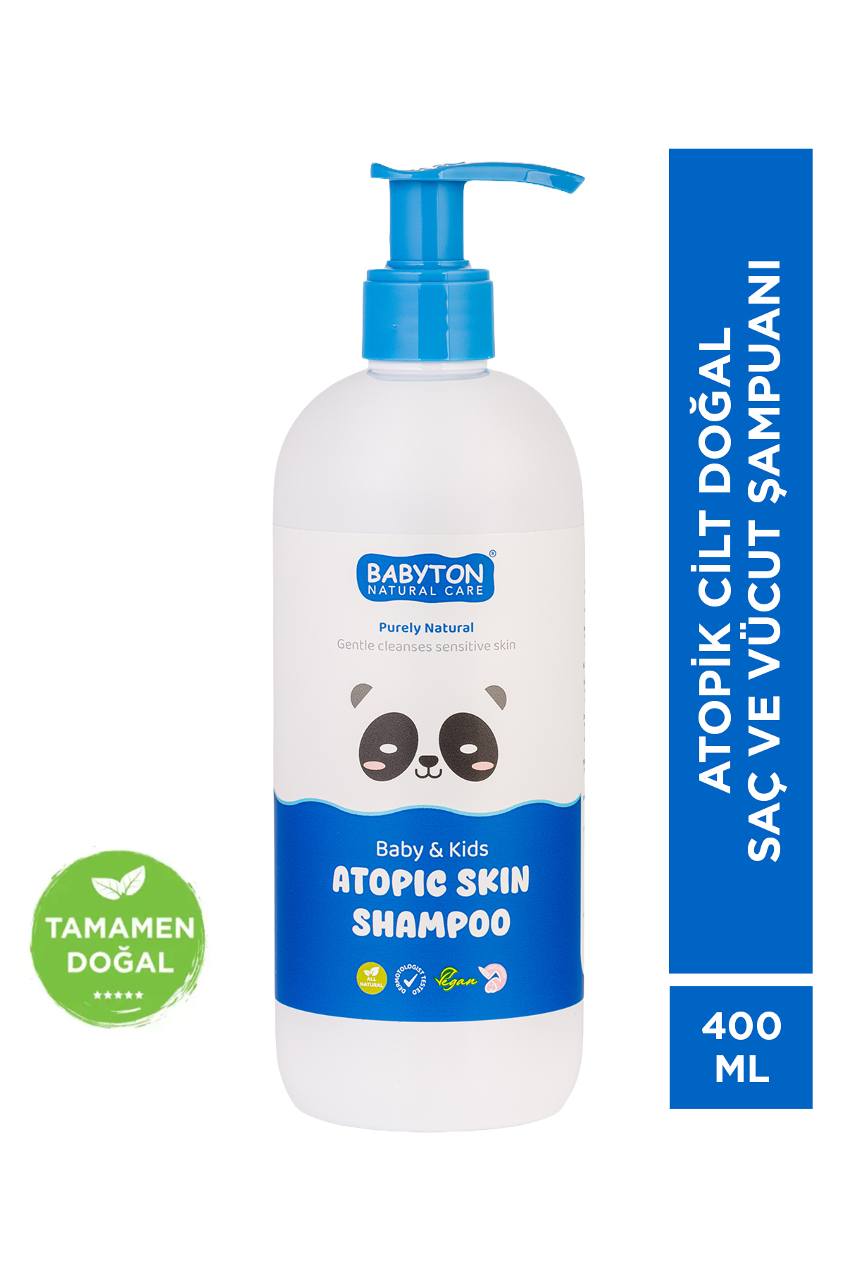 BABYTON Doğal Atopik Cilt Saç Ve Vücut Şampuanı 400 ml