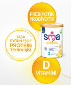 SMA 3 Optipro Probiyotik Devam Sütü 800 gr X 2 Adet - Görsel 3