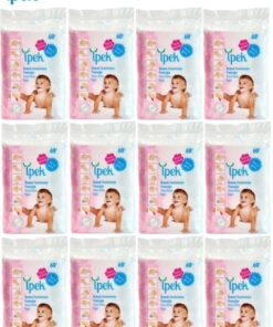 İpek Bebek Temizleme Pamuğu 720 Adet (12Pk*60)