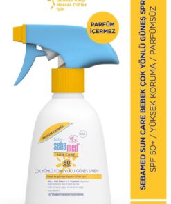 Sebamed Baby SPF 50+ UVA Korumalı UVB Filtreli Çok Yönlü Koruyucu Bebek Güneş Spreyi 200 ML (Parfümsüz)