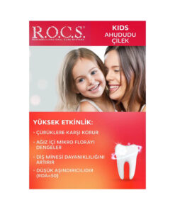 R.O.C.S. Rocs Kids 4-7 Yaş Ahududu-Çilek Diş Macunu 35 ml - Görsel 3