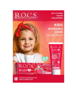 R.O.C.S. Rocs Kids 4-7 Yaş Ahududu-Çilek Diş Macunu 35 ml