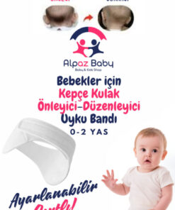 Genc Home Bebek Kepçe Kulak Bandı / Kepçe Kulak Önleyici-Düzenleyici Uyku Bandı (0- 2 Yaş Arası Uygun) - Görsel 3