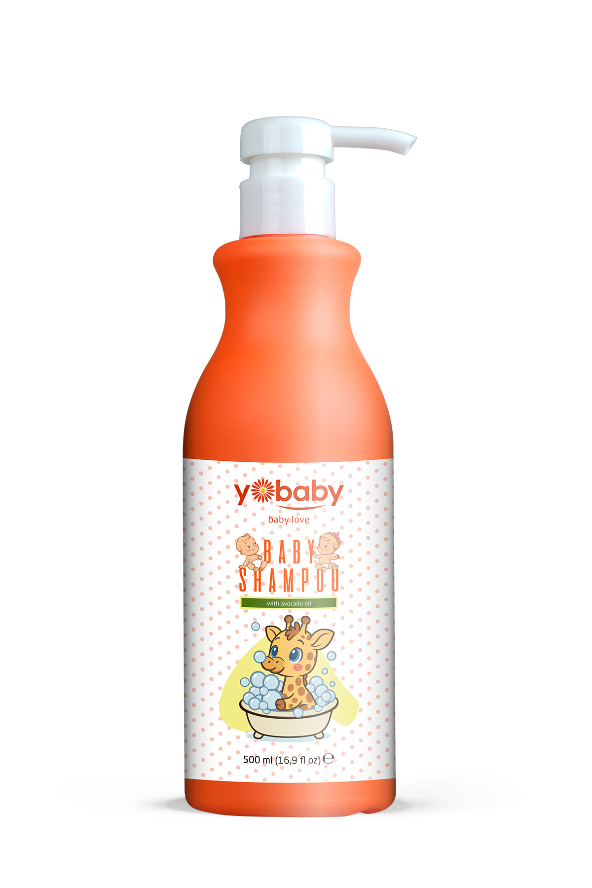 yobaby Saç Ve Vücut Şampuanı | Hassas Bebek Cildi, Bebek Çocuk Şampuanı | 500 ml - Görsel 3