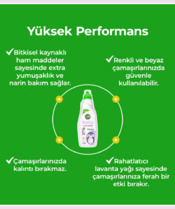 Just Green Organic Baby Çamaşır Yumuşatıcı - Bebekler Için 0 Doğal Ve Hassas Yumuşaklık (1000 ML) Yerli Üretim - Görsel 3