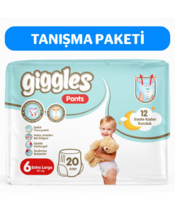 giggles Pants Külotlu Bebek Bezi 6 Numara XLarge 20 Adet