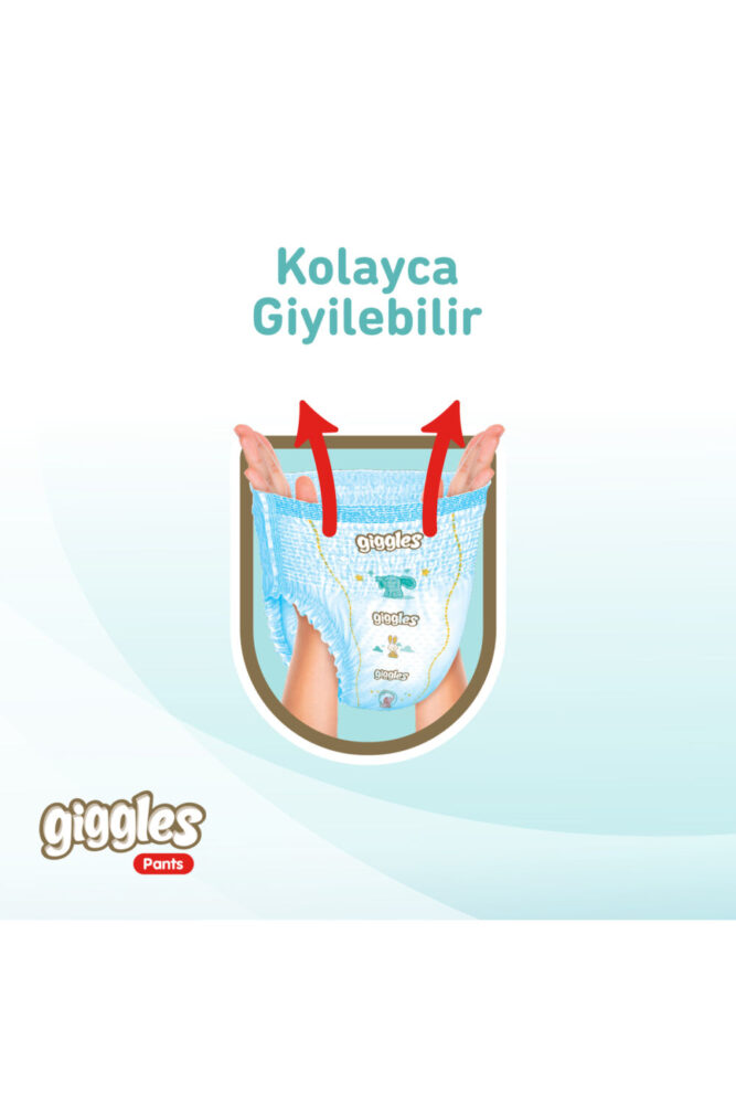 giggles Pants Külotlu Bebek Bezi 6 Numara XLarge 20 Adet - Görsel 2