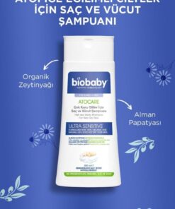 Alternative view of Biobaby Kuru Ve Atopik Ciltler Için Şampuan 300 Ml + Krem 100 ml Çok Kuru Ciltler Avantajlı Paket