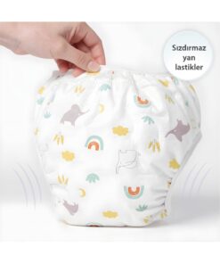 Mommyslab Yıkanabilir Sızdırmaz Sevi Pamuk Pedli Alıştırma Külodu (4 Adet) - Görsel 3