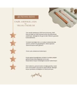 Alternative view of MundoLindo 3’lü Emzik Askısı Seti 0 Pamuk –Emzik Zinciri- Klipsli Bebek Emzik Tutucu