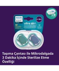 Alternative view of Philips Avent Ultra Air Emzik 6-18 Ay, 2'li Unisex, SCF085/31