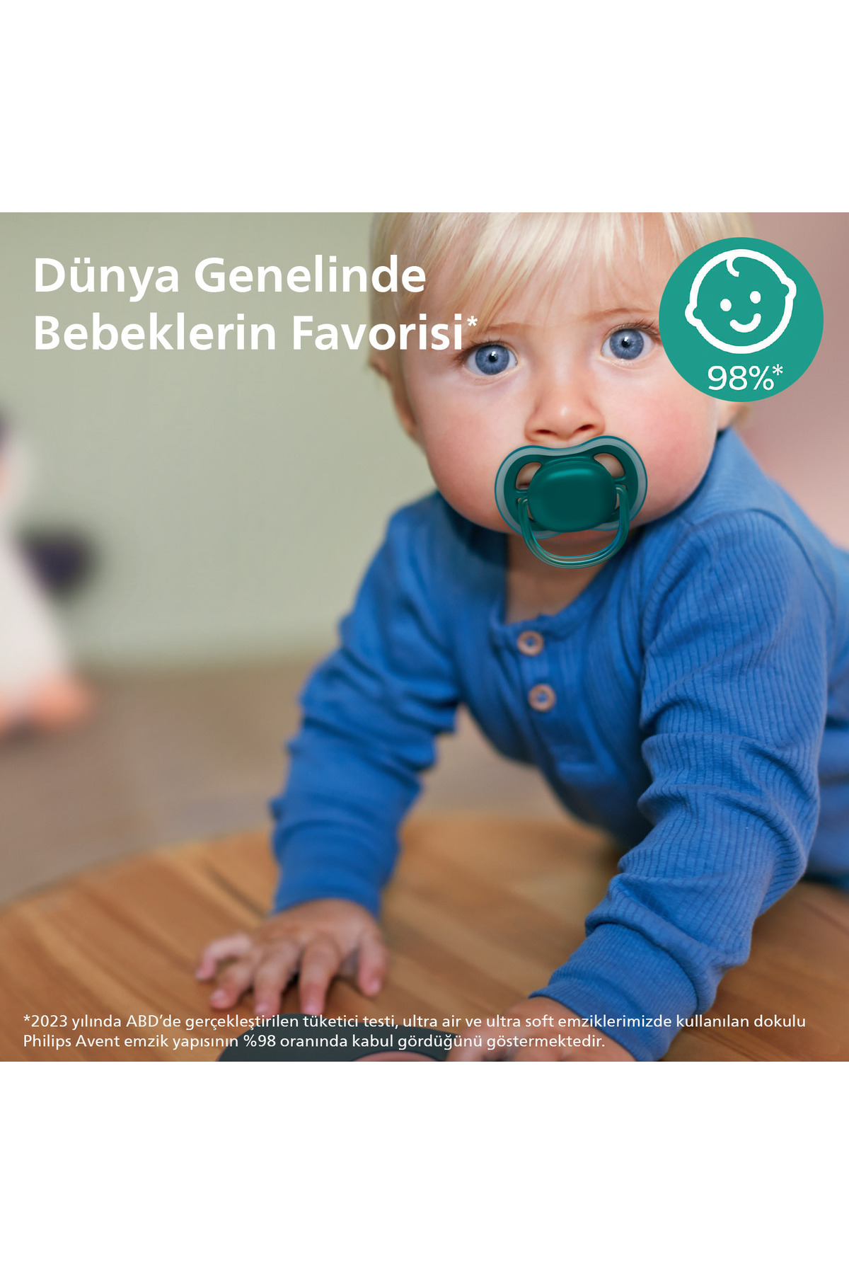 Philips Avent Ultra Air Emzik 6-18 Ay, 2'li Unisex, SCF085/31 - Görsel 3