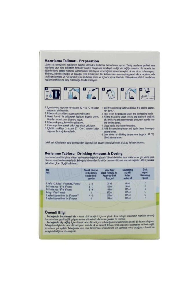 Hipp 1 Organik Combiotic 800 gr Bebek Sütü - Görsel 3
