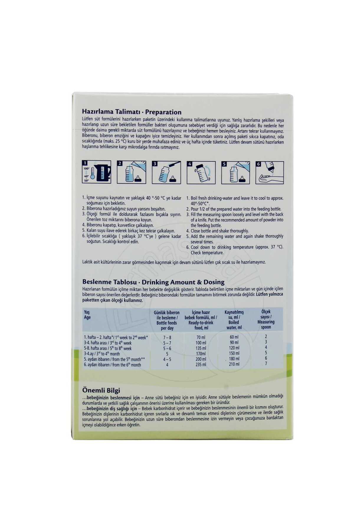 Hipp 1 Organik Combiotic 800 gr Bebek Sütü - Görsel 3