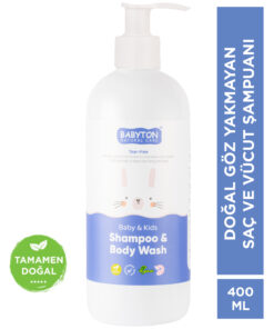 BABYTON Doğal Göz Yakmayan Saç ve Vücut Şampuanı 400 ml