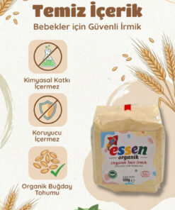 Essen Organik Organik Ince Irmik 500 gr