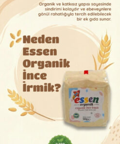 Alternative view of Essen Organik Organik Ince Irmik 500 gr