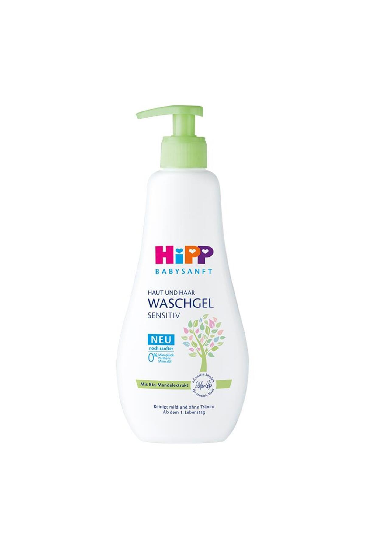 Hipp Babysanft Saç Ve Vücut Banyo Jeli ve Yenidoğan Şampuanı 400 Ml