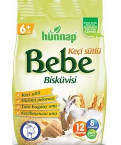 Hünnap Keçi Sütlü Ve Vitaminli Bebe Bisküvisi 400 gr - Görsel 3