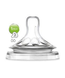 Philips Avent Natural Biberon Emziği, 2 Numara, 1m+ 2'li