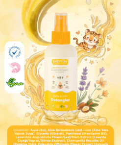 BABYTON Doğal Kolay Saç Tarama Spreyi 200 ml - Görsel 3