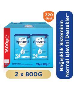 Aptamil 3 Prebiyotikli Devam Sütü 800 X 2 Adet 1600 Gr