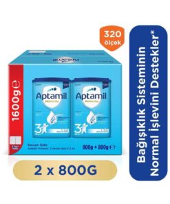 Aptamil 3 Prebiyotikli Devam Sütü 800 X 2 Adet 1600 Gr