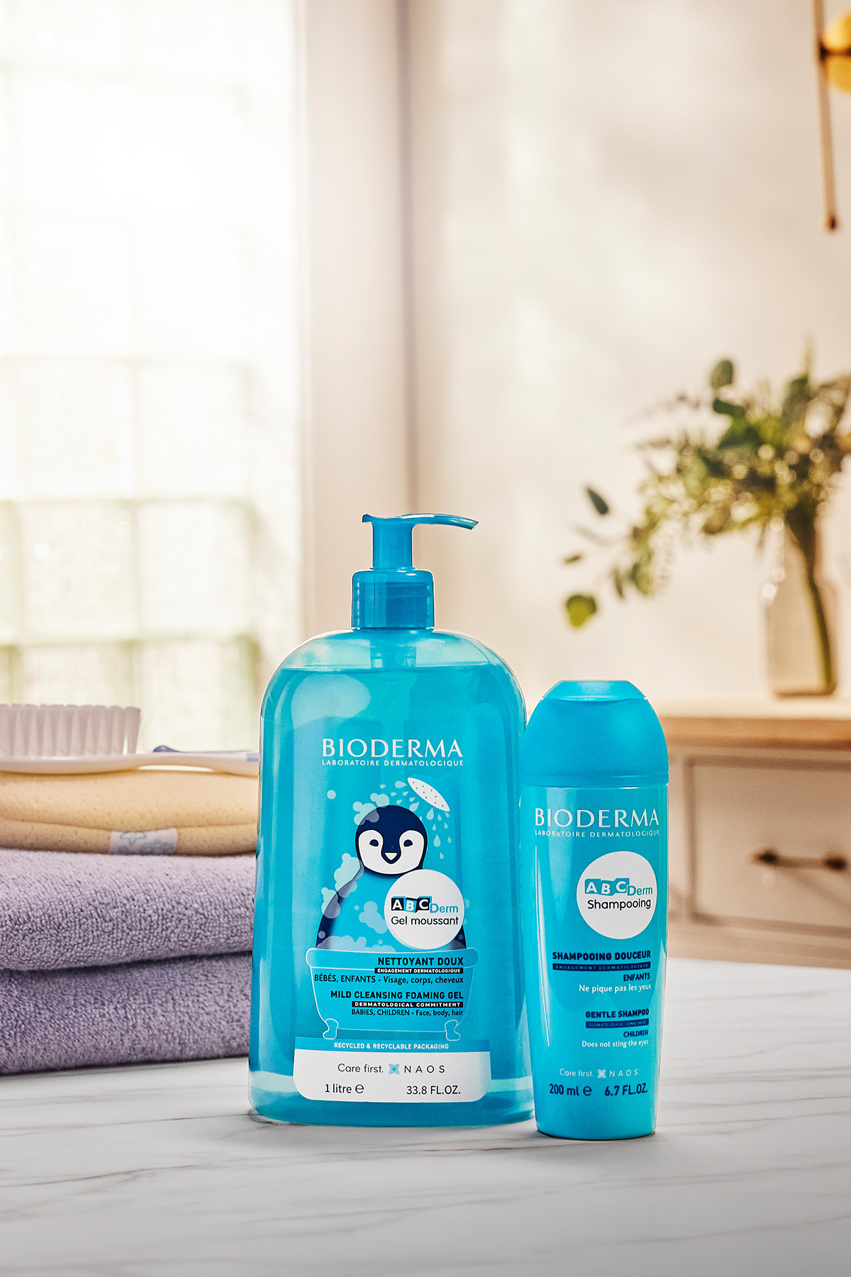 Bioderma ABCDerm Gentle Shampoo Tuzsuz ve Sülfatsız Göz Yakmayan Bebek & Çocuk Saç Şampuanı 200 ml - Görsel 3