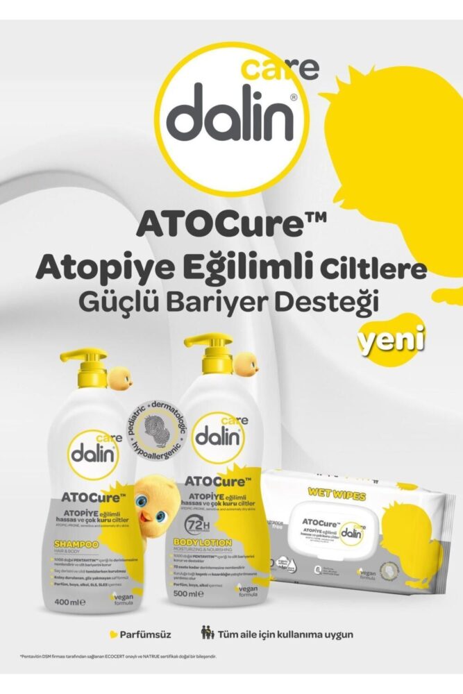 Dalin Care Atocure™ Saç & Vücut Şampuanı 400 ml - Görsel 3