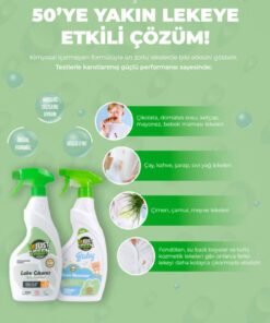 Alternative view of Just Green Organic Baby Leke Çıkartıcı - Bebekler Için 0 Doğal Ve 0 Bitkisel Temizlik, 500 ml Yerli Üretim, Vegan