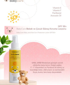 Alternative view of Dermoskin Babycare Bebek ve Çocuk Güneş Koruma Vücut Losyonu | Spf 50+ | Probiyotikli UVA & UVB | 100 ml