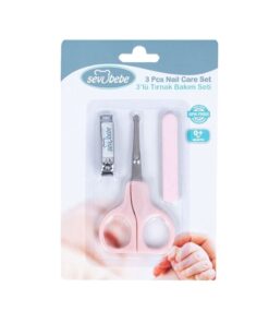 Sevi Bebe 3lü Tırnak Bakım Seti ART-507 Pembe