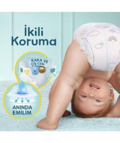 Prima Bebek Bezi Premium Care 3 Numara 52 Adet Ekonomik Paket - Görsel 3