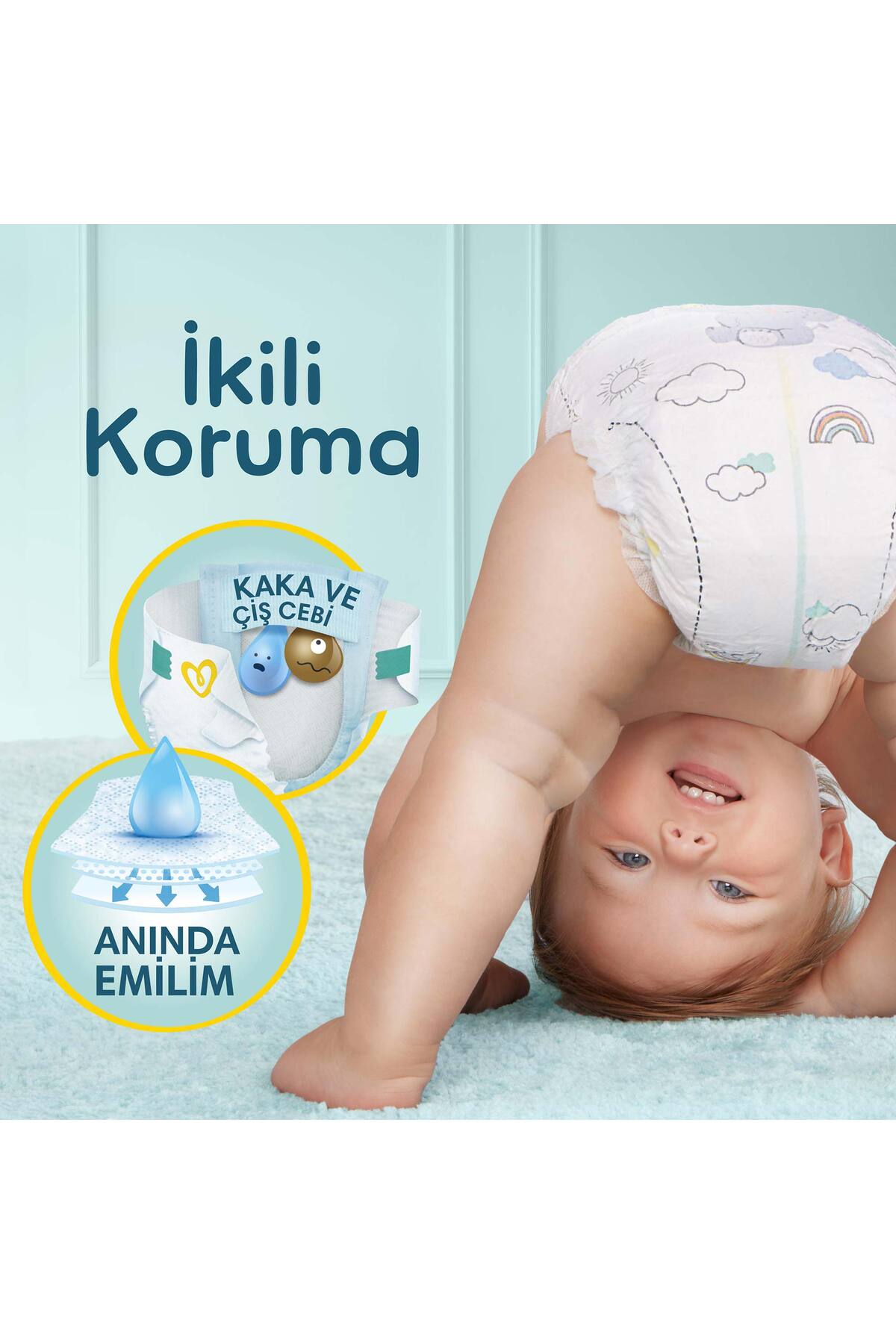 Prima Bebek Bezi Premium Care 3 Numara 52 Adet Ekonomik Paket - Görsel 3