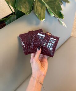 Grsbags Bordo Kadın Kartlık Ve Cüzdan