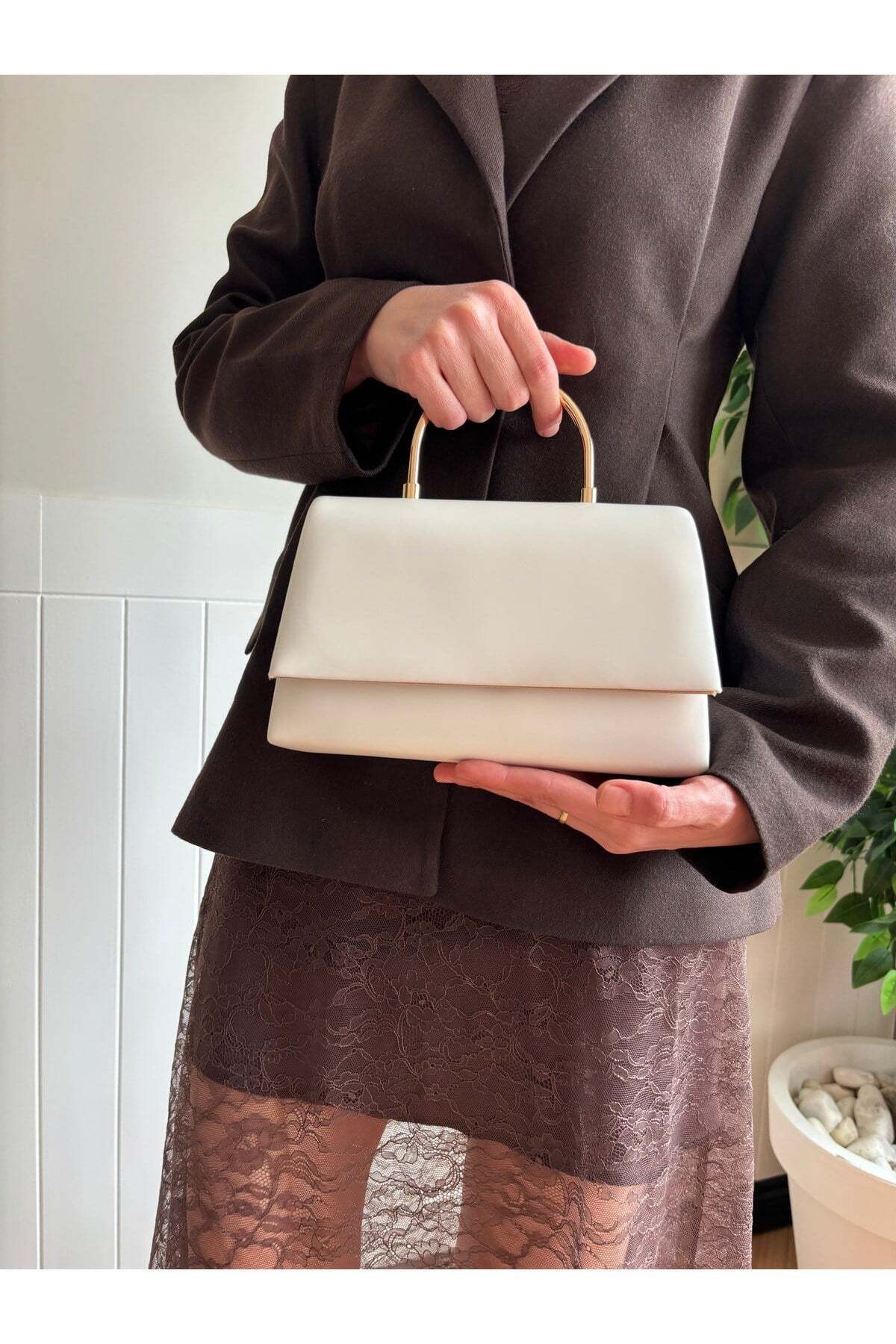 lalettobags Kadın Abiye Davet Çantası -Zincir Askılı