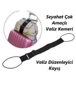Ferdys Çok Amaçlı Seyahat Kayışı, Valiz Kemeri, Bagaj Askısı, Valiz Toparlayıcı Organizer
