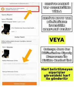 Alternative view of Miyoste Kişiye Özel Harfli Bileklik Çift Bilekliği, Lüx Çelik Kararmaz 2 Adet Sevgiliye,Arkadaşa,Eşe Hediye
