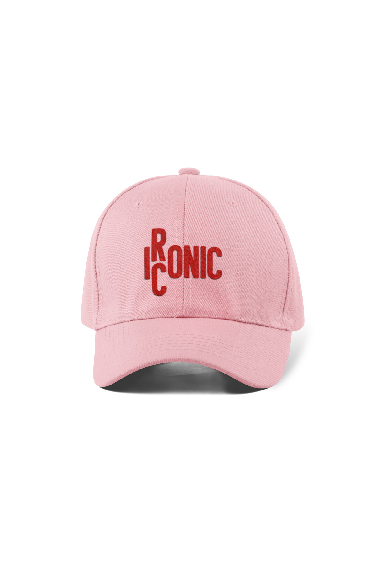 QUATEX Iconic Nakışlı Şapka – Pembe 0 Pamuk Gabardin Unisex Model
