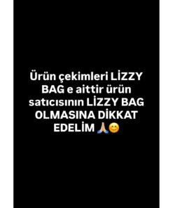 Alternative view of LİZZY BAG Krem Suni Deri Tek Bölmeli Fermuarlı Ayarlanabilir Askılı El, Kol Ve Omuz Çantası E:20 U:12