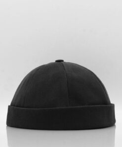 Alternative view of Külah Siyah 0 Pamuk Cap Docker Şapka