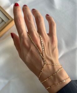 ringbox Gold Klasik Model Zincir Şahmeran - Görsel 3