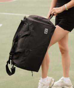 Solo Bag Ayakkabı Gözlü Termoslu Siyah Orta Boy Unisex Spor Fitness Ve Seyahat Çantası