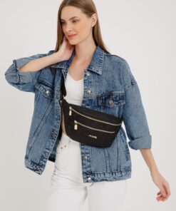 Fossil Siyah Kadın Bel Çantası 05FS23Y449